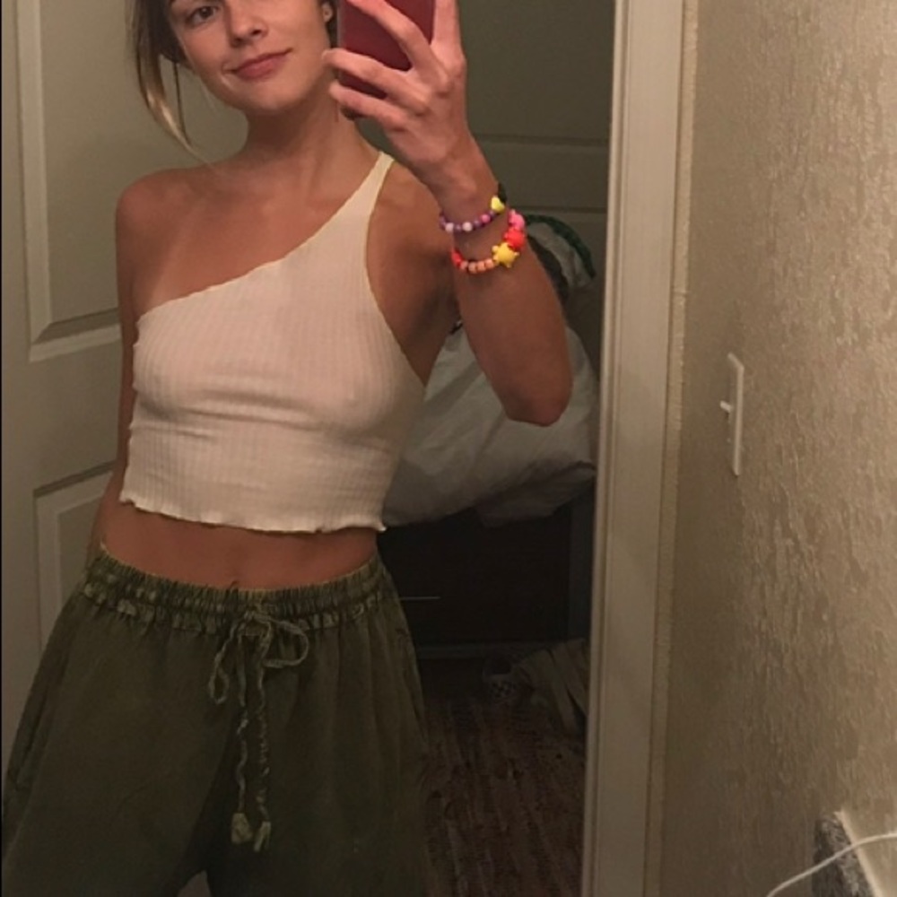 Urban Outfitters One Shoulder Tank